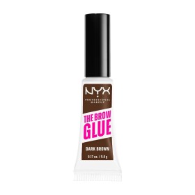 NYH PROFESSIONAL MAKE UP The Brow Glue Gel for Dark Brown Eyebrows 5g