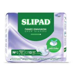 Slipad Πάνες Ενηλίκων Νο 2 12 Τεμάχια Slipad Πάνες Ενηλίκων Νο 2 12 Τεμάχια