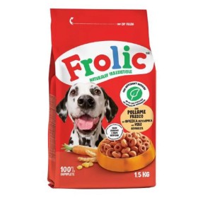 Frolic Adult Ξηρά Τροφή με Φρέσκα Πουλερικά 1.5kg