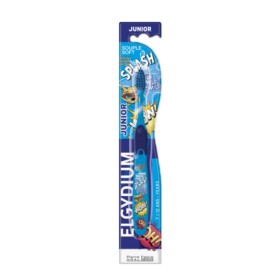 Elgydium Junior Souple Soft Toothbrush Παιδική Οδοντόβουρτσα σε Διάφορα Χρώματα από 7-12 Ετών 1 Τεμάχιο