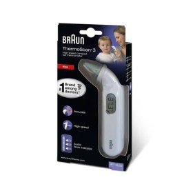 Braun Thermoscan 3 Irt3030 Υπέρυθρο Θερμόμετρο Αυτιού 1 Τεμάχιο Braun Thermoscan 3 Irt3030 Υπέρυθρο Θερμόμετρο Αυτιού 1 Τεμάχιο