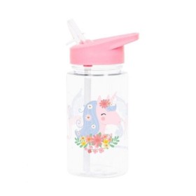A LITTLE LOVELY COMPANY Drink Bottle Unicorn Παγούρι 450ml