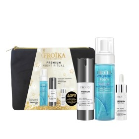 Froika Promo Premium Night Ritual Premium Cream Κρέμα Προσώπου 30ml &  Hyaluronic Foam Καθαρισμού 200ml & Premium Night Drops Εντατικό Λάδι 10ml