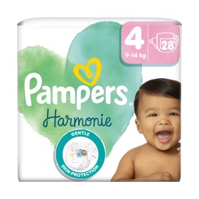 Pampers Harmonie Μέγεθος 4 (9-14kg) Βρεφικές Πάνες 28 Τεμάχια