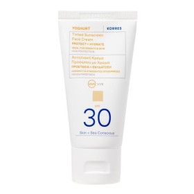 Korres Yoghurt Tinted Sunscreen Face Cream Protect & Hydrate Αντηλιακή Κρέμα Προσώπου με Χρώμα Spf30 50ml Korres Yoghurt Tinted Sunscreen Face Cream Protect & Hydrate Αντηλιακή Κρέμα Προσώπου με Χρώμα Spf30 50ml