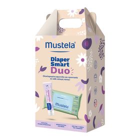 Mustela Promo Vitamin Barrier Cream Κρέμα Αλλαγής Πάνας κατά των Ερεθισμών 50ml & Cleansing Wipes Compost Μαντηλάκια Καθαρισμού 60 Τεμάχια