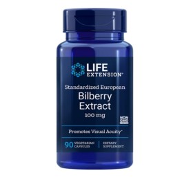 LIFE ΕXTENSION Bilberry Extract 100mg 90 Kάψουλες