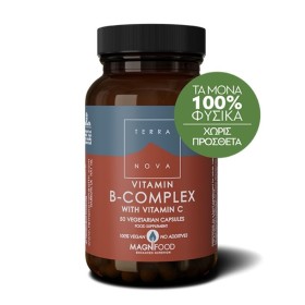 Terranova Vitamin B-Complex With Vitamin C 50 Κάψουλες Terranova Vitamin B-Complex With Vitamin C 50 Κάψουλες