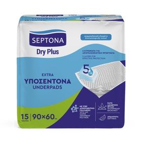 Septona Dry Plus Extra Υποσέντονα 90x60 15 Τεμάχια