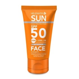 HELENVITA Sun Face Cream SPF50 Αντηλιακή Κρέμα Προσώπου kατά της Φωτογήρανσης 50ml