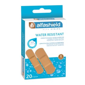 Alfashield Alfaplast Strips Water Resistant Επίθεμα Μικροτραυμάτων 20 Τεμάχια
