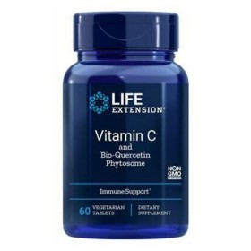 LIFE EXTENSION Vitamin C & Bio-Quercetin Phytosome 60 Capsules