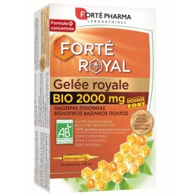 FORTE PHARMA Forte Royal Organic Royal Jelly 2000mg Superior Quality 20 Ampoules x10ml