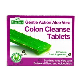 OPTIMA Aloe Vera Colon Cleanse for Cleansing & Rejuvenating the Organism 60 Tablets