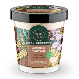 ORGANIC SHOP Body Desserts Almond & Honey Milk Reviving Body Scrub Απολεπιστικό Σώματος 450ml