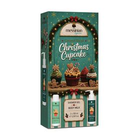 Messinian Spa Promo Caramel-Biscuit Christmas Cupcake Αφρόλουτρο 100ml & Γαλάκτωμα Σώματος 100ml Messinian Spa Promo Caramel-Biscuit Christmas Cupcake Αφρόλουτρο 100ml & Γαλάκτωμα Σώματος 100ml
