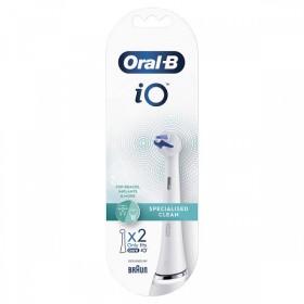ORAL-B iO Specialised Clean Aνταλλακτικές Κεφαλές Για Ηλεκτρικές Οδοντόβουρτσες 2 Τεμάχια