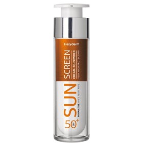 FREZYDERM Sun Screen Cream to Powder SPF50+ Αντηλιακό Προσώπου με Αίσθηση Πούδρας 50ml