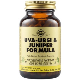 SOLGAR Uva Ursi & Juniper Formula 100 Herbal Capsules
