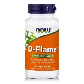 NOW D-Flame Συμπλήρωμα Διατροφής Αντιφλεγμονώδες 90 Φυτικές Κάψουλες