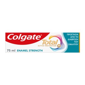 Colgate Total Active Prevention Plus Enamel Strength Οδοντόκρεμα 75ml Colgate Total Active Prevention Plus Enamel Strength Οδοντόκρεμα 75ml