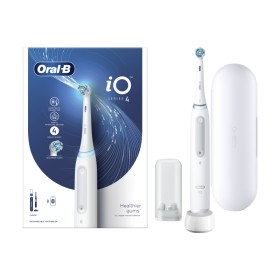 Oral-B Series 4 iO Ηλεκτρική Επαναφορτιζόμενη Οδοντόβουρτσα με Bluetooth Λευκό 1 Tεμάχιο