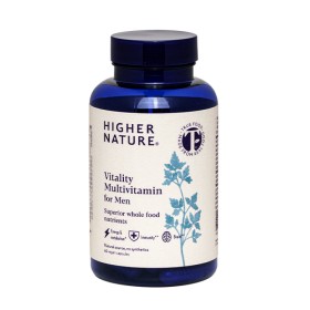 Higher Nature Vitality Πολυβιταμίνες για Άνδρες 60 Φυτικές Κάψουλες