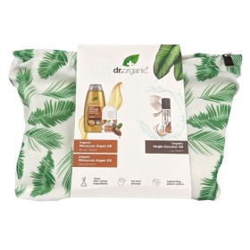 Dr Organic Promo Wonderful & Mysterious Moroccan Argan Oil Body Wash Αφρόλουτρο 250ml & Deodorant 50ml & Virgin Coconut Oil Lip Balm Spf15 5.7ml