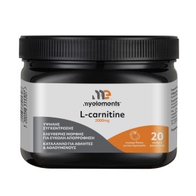 MY ELEMENTS L-Carnitine for Fat Control & Post-Exercise Recovery Orange Flavor 20 Sachets