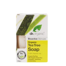 DR. ORGANIC Tea Tree Φυτικό Σαπούνι με Βιολογικό Τεϊόδεντρο 100g