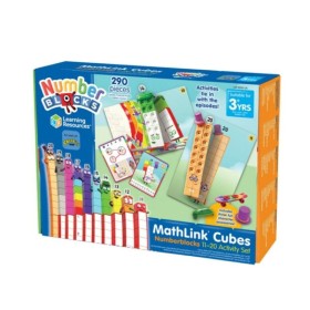 LEARNING RESOURCES Number Blocks 11-20 Activity Set Educational Game