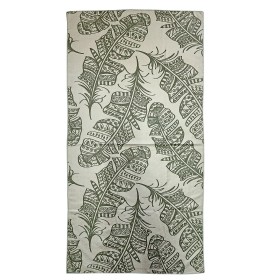 Τσάγκο Πετσέτα Θαλάσσης Τυπωμένη Microfiber Πράσινη 1 Τεμάχιο