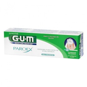 GUM 1750 Paroex Toothpaste 0.06% CHX + 0.05% CPC Οδοντόκρεμα Καθημερινής Χρήσης με Αντιβακτηριακή Δράση 75ML