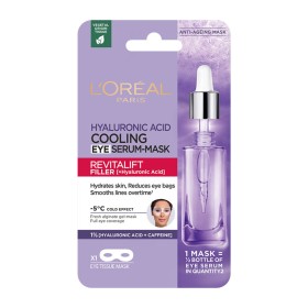 Loreal Paris Revitalift Filler Hyaluronic Acid Cooling Eye Serum Mask Ενυδατική Μάσκα Ματιών 11g