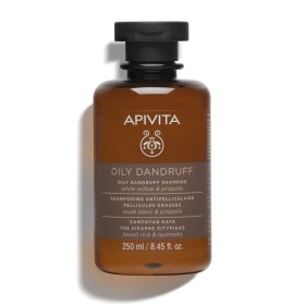 Apivita Oily Dandruff Σαμπουάν κατά της Λιπαρής Πιτυρίδας με Λευκή Ιτιά & Πρόπολη 250ml Apivita Oily Dandruff Σαμπουάν κατά της Λιπαρής Πιτυρίδας με Λευκή Ιτιά & Πρόπολη 250ml