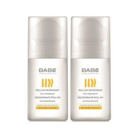 Babe Laboratorios Promo Roll-On Deodorant Αποσμητικό για Ευαίσθητο Δέρμα 2x50ml Babe Laboratorios Promo Roll-On Deodorant Αποσμητικό για Ευαίσθητο Δέρμα 2x50ml
