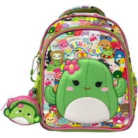 Gim Σχολική Τσάντα Νηπίου Squishmallows Cactus 1 Τεμάχιο
