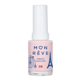 Mon Reve French Manicure Nail Color Βερνίκι Νυχιών για Γαλλικό Μανικιούρ 08 Sheer Rose 13ml