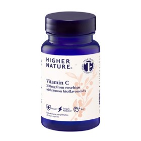 Higher Nature Vitamin C 300mg για Ενίσχυση του Ανοσοποιητικού 30 Κάψουλες Higher Nature Vitamin C 300mg για Ενίσχυση του Ανοσοποιητικού 30 Κάψουλες