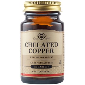 SOLGAR Chelated Copper 100 Tablets