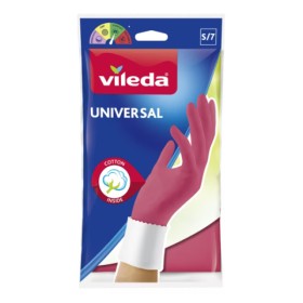 Vileda Universal Γάντια Oικιακής Χρήσης Small 1 Ζεύγος