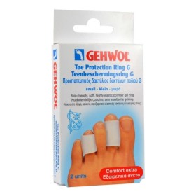 Gehwol Toe Protection Ring G επιθέματα για Κάλους Μέγεθος Small 25mm 2 Τεμάχια