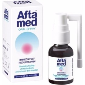 AFTAMED Oral Spray για Ανακούφιση από Στοματικά Έλκη & Άφθες 20ml