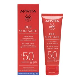 APIVITA Bee Sun Safe Αντηλιακή Ενυδατική Κρέμα Gel Προσώπου SPF50 50ml