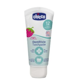 CHICCO Toothpaste Οδοντόκρεμα 12m+ με Γεύση Φράουλα 50ml