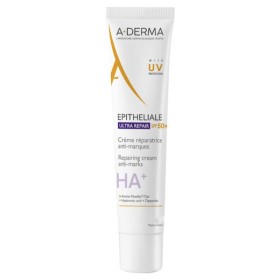 A-Derma Epitheliale A.H. Ultra Repairing Cream SPF50+ Προστατευτική Επανορθωτική Κρέμα κατά των Σημαδιών 100ml