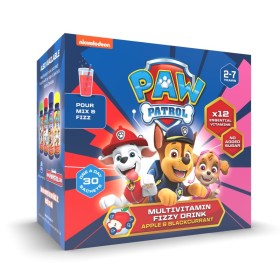 NICKELODEON Paw Patrol Multivitamin Fizzy Drink with Apple & Gooseberry Flavor 30 Sachets