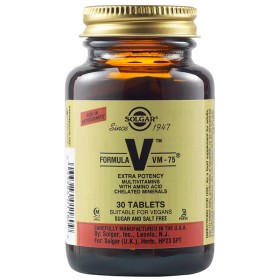 Solgar Formula Vm 75 Πολυβιταμίνη 30 Ταμπλέτες Solgar Formula Vm 75 Πολυβιταμίνη 30 Ταμπλέτες