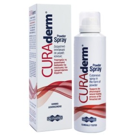 UNIPHARMA CURAderm Powder Spray Dermal Spray in Powder Form 125ml