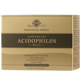 SOLGAR Advanced Acidophilus Plus 120 Herbal Capsules